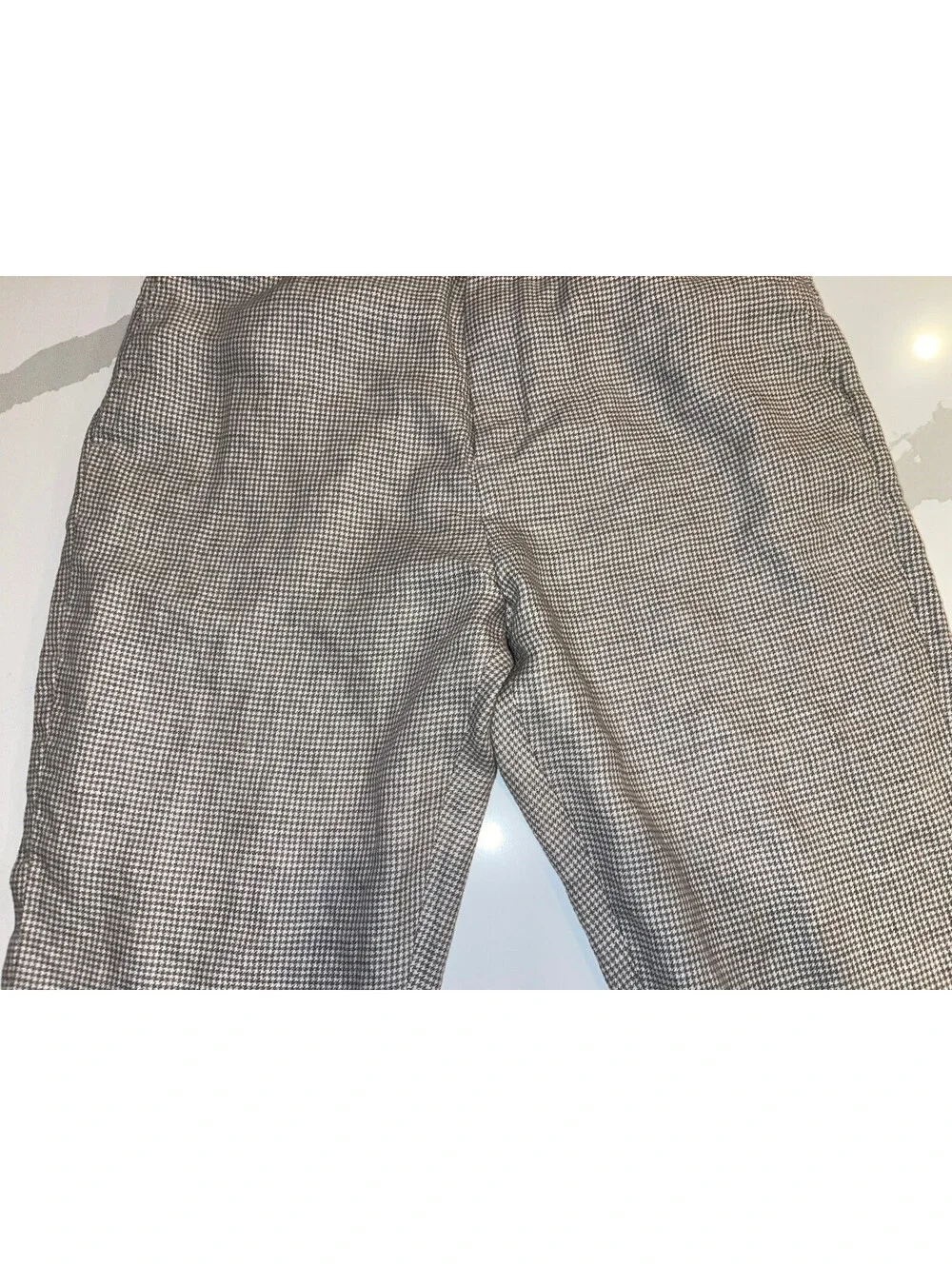 DESIGNER BANANA REPUBLIC TAILORED SLIM FIT TAN DRESS PANTS SIZE 32L 32/LONG 32 L
